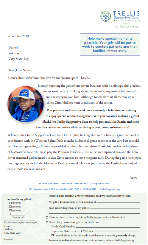 A Day at the Ballpark: Fall Appeal — first page preview